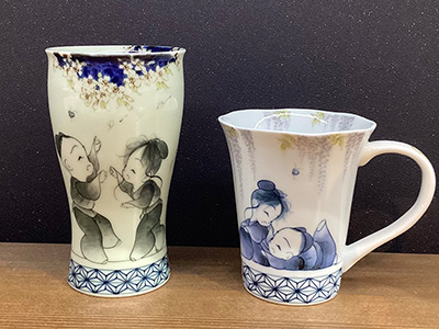 三川内焼窯元 なかよし唐子